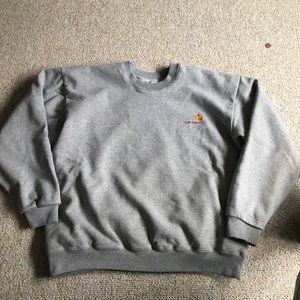 Vtg carhartt sweatshirt insulated large